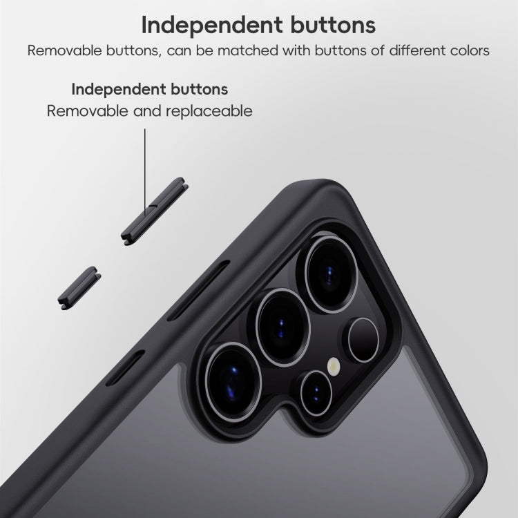 For Samsung Galaxy S25 Ultra 5G Skin Feel Phone Case(Black) - Galaxy S25 Ultra 5G Cases by PMC Jewellery | Online Shopping South Africa | PMC Jewellery | Buy Now Pay Later Mobicred