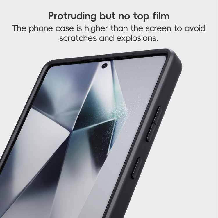 For Samsung Galaxy S25 5G Skin Feel Phone Case(Grey) - Galaxy S25 5G Cases by PMC Jewellery | Online Shopping South Africa | PMC Jewellery | Buy Now Pay Later Mobicred