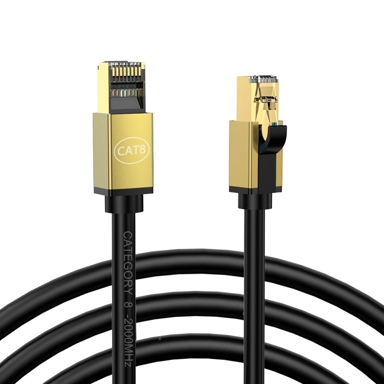 10m Home Fiber Bandwidth 10 Gigabit CAT8 Network Cable(Gold) - Lan Cable and Tools by PMC TechLife | Online Shopping South Africa | PMC TechLife | Buy Now Pay Later Mobicred