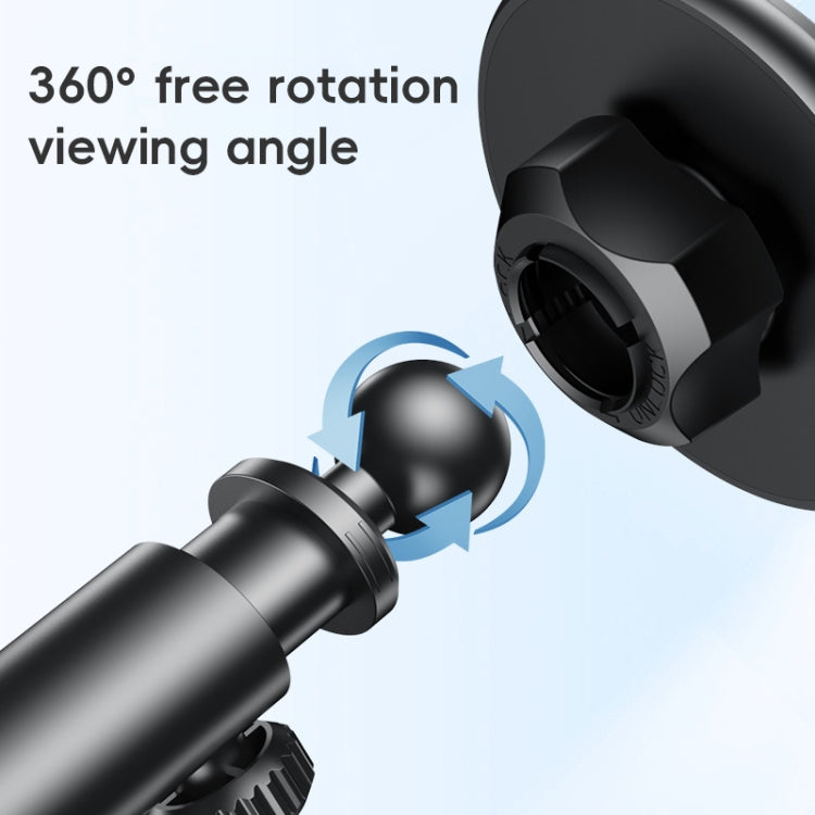 Yesido C269 Car Center Console MagSafe Magnetic Phone Holder(Black) - Universal Car Holders by Yesido | Online Shopping South Africa | PMC TechLife | Buy Now Pay Later Mobicred