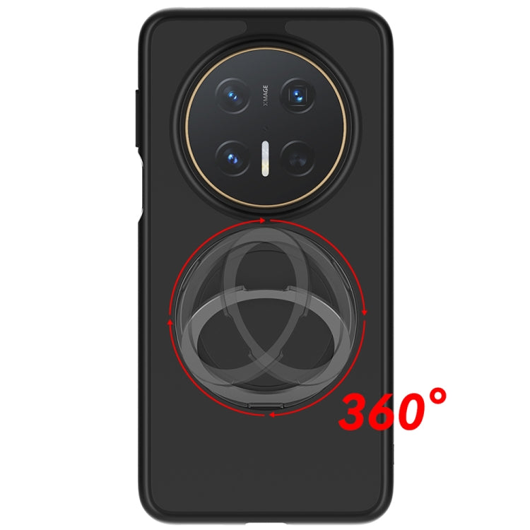 For Huawei Mate 70 Frosted 360 Degree Rotating Holder Phone Case(Purple) - Huawei Cases by PMC TechLife | Online Shopping South Africa | PMC TechLife | Buy Now Pay Later Mobicred