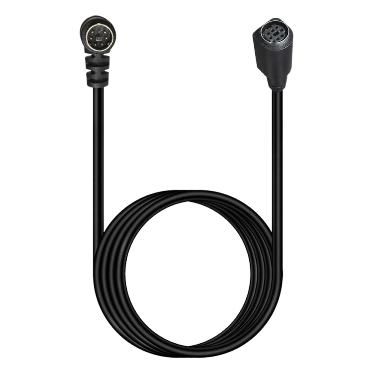 Mini DIN 7 Pin Core Audio / Video Cable, Length:3m(Male to Female Elbow) - Cables by PMC TechLife | Online Shopping South Africa | PMC TechLife | Buy Now Pay Later Mobicred