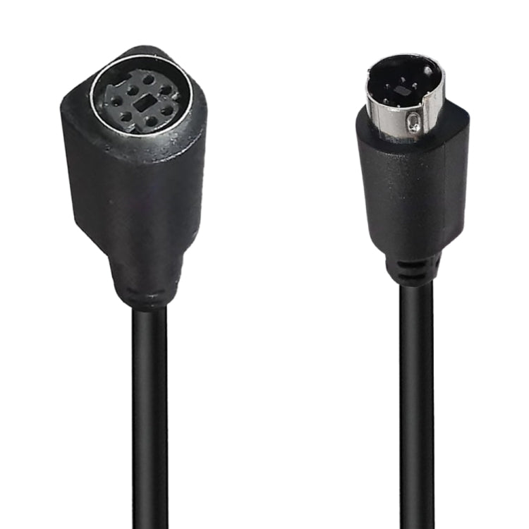 Mini DIN 7 Pin Core Audio / Video Cable, Length:3m(Male to Female Straight) - Cables by PMC TechLife | Online Shopping South Africa | PMC TechLife | Buy Now Pay Later Mobicred