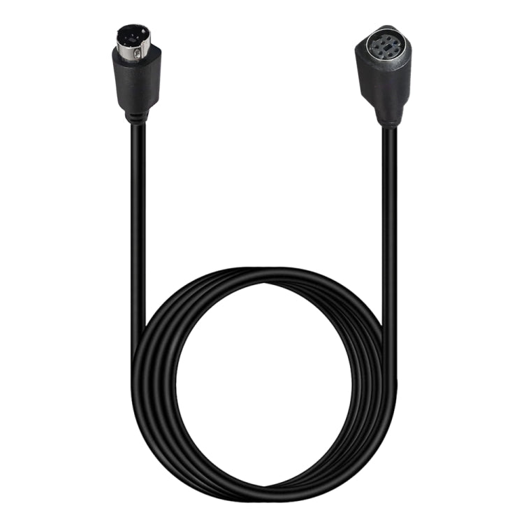 Mini DIN 7 Pin Core Audio / Video Cable, Length:3m(Male to Female Straight) - Cables by PMC TechLife | Online Shopping South Africa | PMC TechLife | Buy Now Pay Later Mobicred