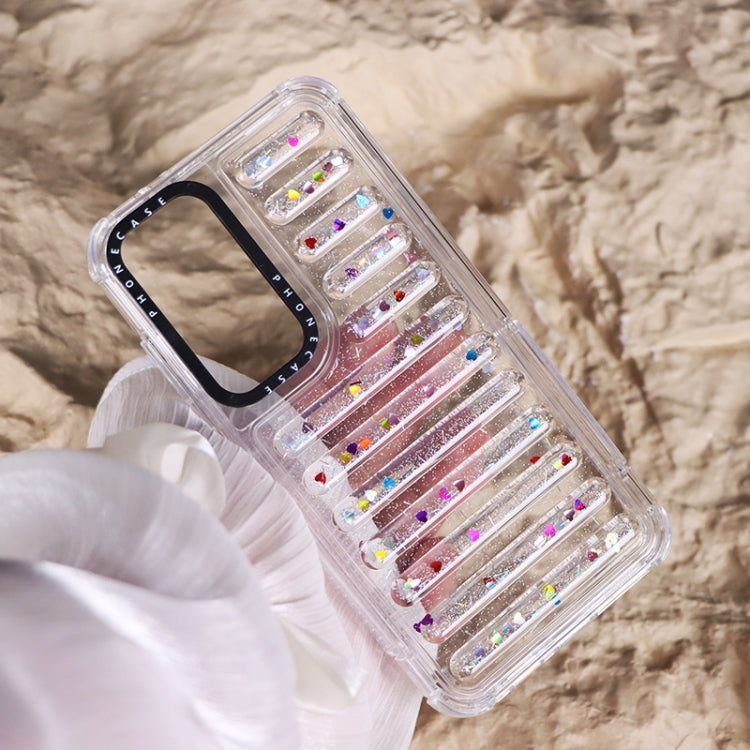 For Samsung Galaxy S25+ 5G Capsule Glitter TPU Hybrid PC Airbag Phone Case(Mixed Color) - free shipping - PMC Jewellery - Order now!