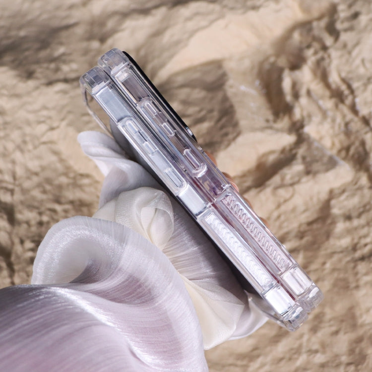 For Samsung Galaxy S25 Ultra 5G Capsule Glitter TPU Hybrid PC Airbag Phone Case(Purple) - Galaxy S25 Ultra 5G Cases by PMC Jewellery | Online Shopping South Africa | PMC Jewellery | Buy Now Pay Later Mobicred