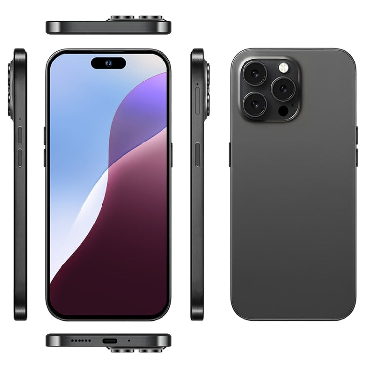 U218 / i16 Pro Max, 1GB+16GB, 6.6 inch Android 8.1 MTK6580A Quad Core, OTG, Network: 3G, Dual SIM, Plug:EU Plug(Black) - free shipping - PMc TechLife - Order now!