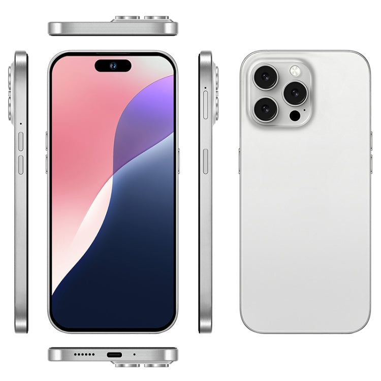 U218 / i16 Pro Max, 1GB+16GB, 6.6 inch Android 8.1 MTK6580A Quad Core, OTG, Network: 3G, Dual SIM, Plug:AU Plug(White) - free shipping - PMc TechLife - Order now!