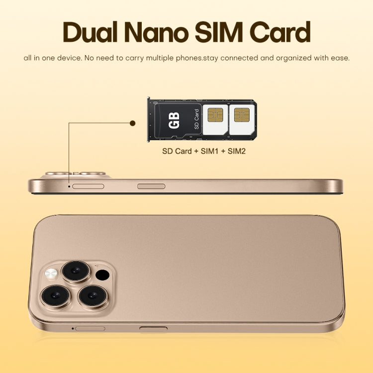 U218 / i16 Pro Max, 1GB+16GB, 6.6 inch Android 8.1 MTK6580A Quad Core, OTG, Network: 3G, Dual SIM, Plug:EU Plug(Black) - free shipping - PMc TechLife - Order now!