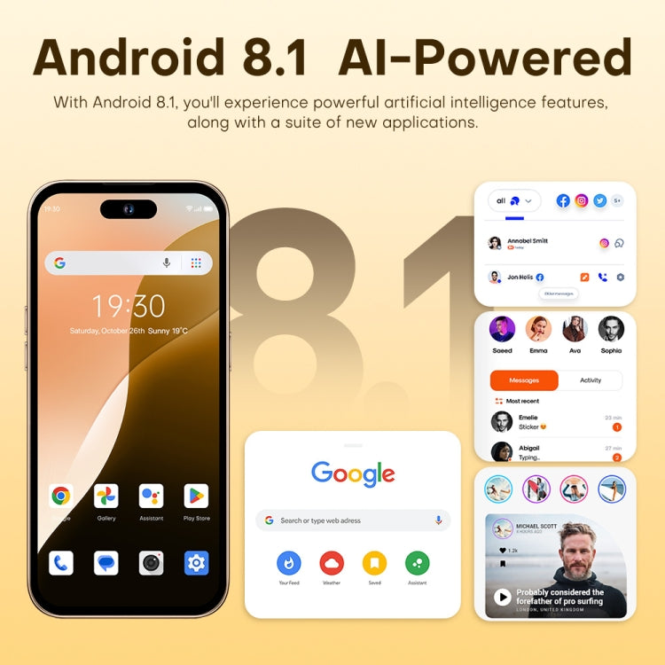 U218 / i16 Pro Max, 1GB+16GB, 6.6 inch Android 8.1 MTK6580A Quad Core, OTG, Network: 3G, Dual SIM, Plug:EU Plug(Grey) - free shipping - PMc TechLife - Order now!