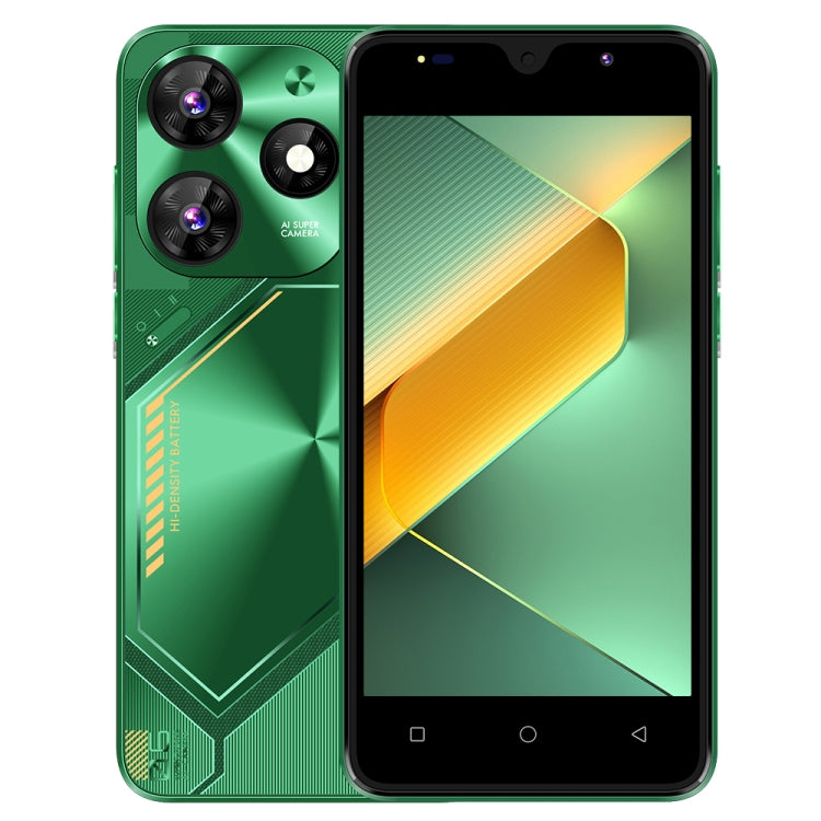 Povo6 Neo / DP29, 1GB+16GB, Face Identification, 5.0 inch Android 8.1 MTK6580M Quad Core, Network: 3G, Dual SIM, Plug:EU Plug(Green) - free shipping - PMc TechLife - Order now!
