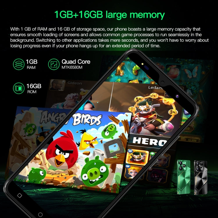 Povo6 Neo / DP29, 1GB+16GB, Face Identification, 5.0 inch Android 8.1 MTK6580M Quad Core, Network: 3G, Dual SIM, Plug:AU Plug(Black) - free shipping - PMc TechLife - Order now!