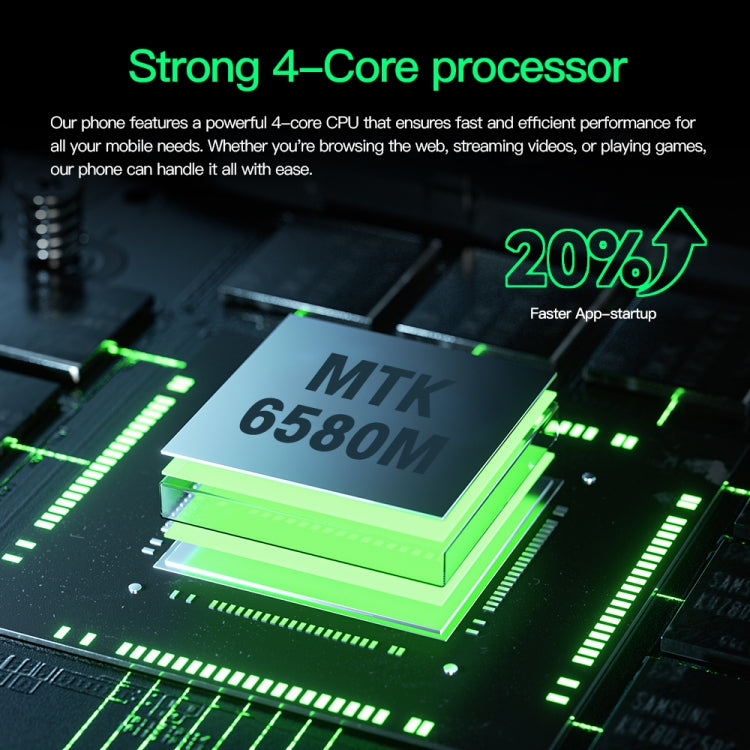 Povo6 Neo / DP29, 1GB+16GB, Face Identification, 5.0 inch Android 8.1 MTK6580M Quad Core, Network: 3G, Dual SIM, Plug:EU Plug(Green) - free shipping - PMc TechLife - Order now!