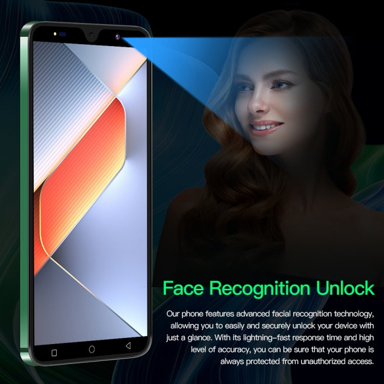 Povo6 Neo / DP29, 1GB+16GB, Face Identification, 5.0 inch Android 8.1 MTK6580M Quad Core, Network: 3G, Dual SIM, Plug:UK Plug(Black) - free shipping - PMc TechLife - Order now!