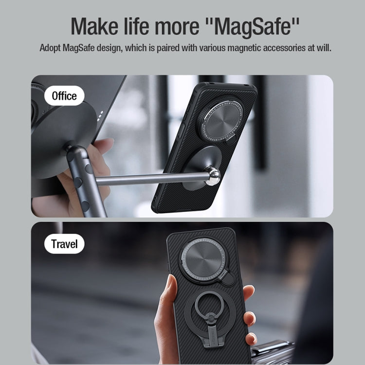 For Huawei Mate 70 Pro / 70 Pro+ NILLKIN CamShield Prop MagSafe Magnetic PC Phone Case(Black) - free shipping - PMC TechLife - Order now!