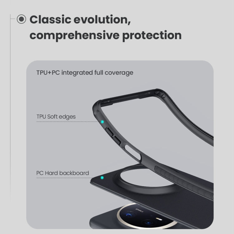 For Huawei Mate 70 Pro / 70 Pro+ NILLKIN Frosted Shield Pro Magnetic Magsafe Phone Case(Black) - Huawei Cases by NILLKIN | Online Shopping South Africa | PMC TechLife | Buy Now Pay Later Mobicred