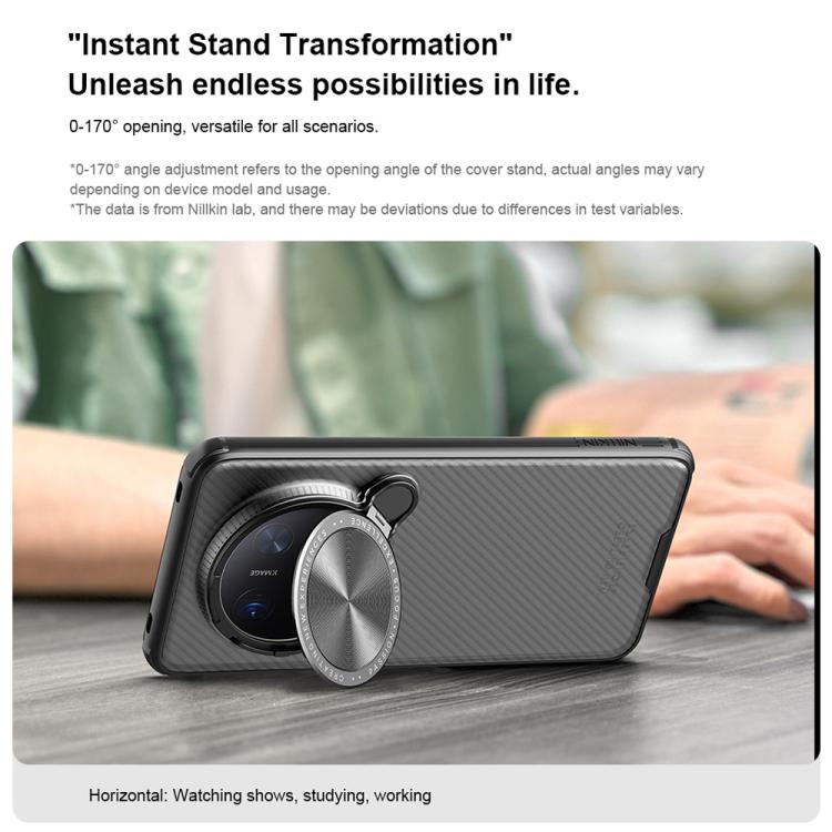 For Huawei Mate 70 Pro / 70 Pro+ NILLKIN CamShield Prop Translucent PC Phone Case(Black) - free shipping - PMC TechLife - Order now!