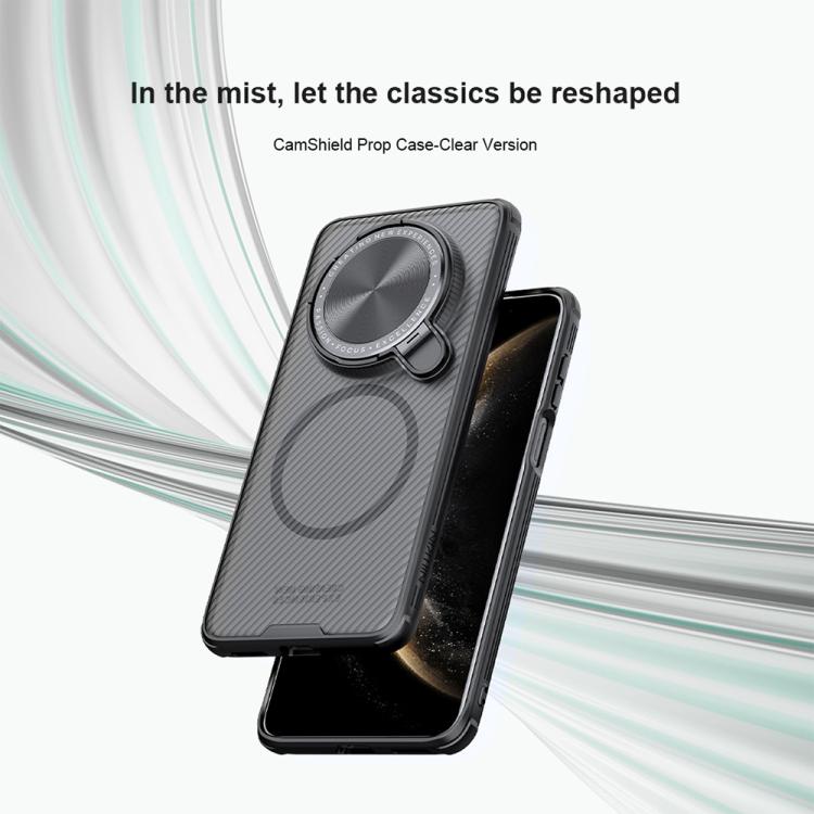 For Huawei Mate 70 Pro / 70 Pro+ NILLKIN CamShield Prop MagSafe Magnetic Translucent PC Phone Case(Black) - free shipping - PMC TechLife - Order now!