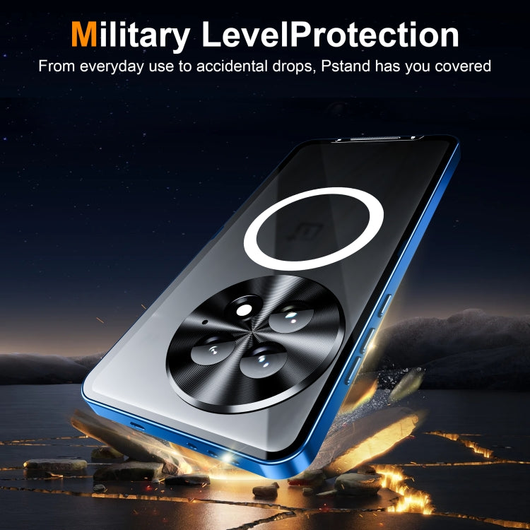 For OnePlus 13 MagSafe Magnetic Frosted Metal Phone Case(Silver) - OnePlus Cases by PMC TechLife | Online Shopping South Africa | PMC TechLife | Buy Now Pay Later Mobicred