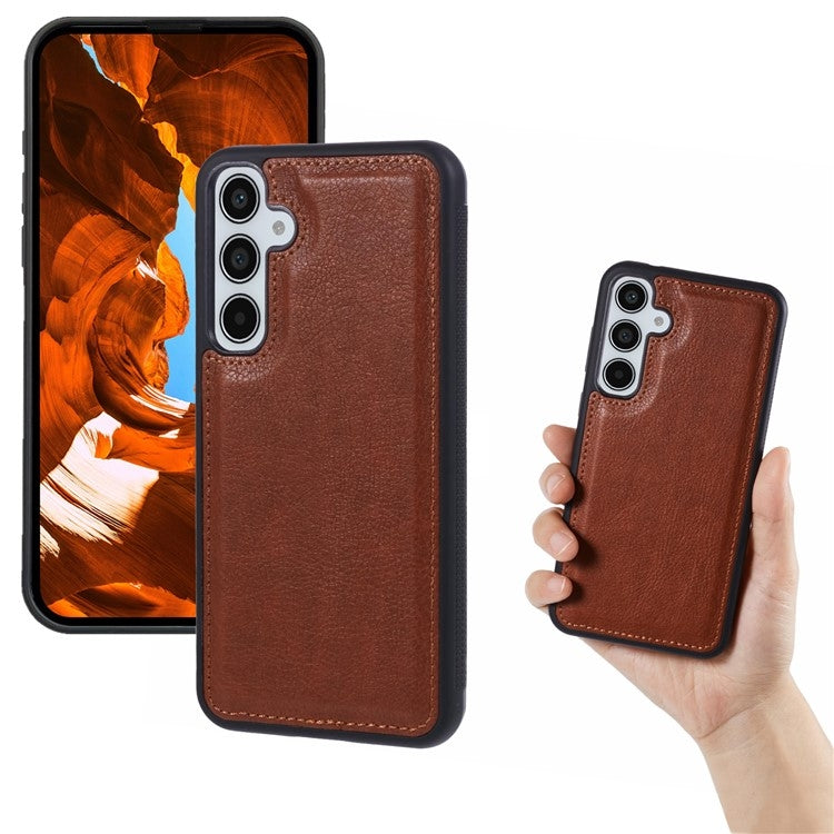 For Samsung Galaxy S25 5G Multifunctional 7-Card Wallet Leather Phone Case(Brown) - Galaxy S25 5G Cases by PMC Jewellery | Online Shopping South Africa | PMC Jewellery | Buy Now Pay Later Mobicred