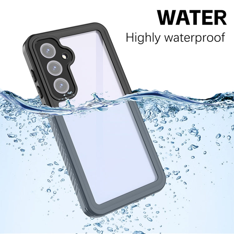 For Samsung Galaxy S24 FE 5G RedPepper Shockproof IP68 Waterproof PC Hybrid TPU Phone Case(Black) - Galaxy S24 FE 5G Cases by RedPepper | Online Shopping South Africa | PMc TechLife | Buy Now Pay Later Mobicred