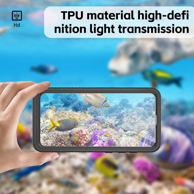 For Samsung Galaxy S24 FE 5G RedPepper Shockproof IP68 Waterproof PC Hybrid TPU Phone Case(Black) - Galaxy S24 FE 5G Cases by RedPepper | Online Shopping South Africa | PMc TechLife | Buy Now Pay Later Mobicred