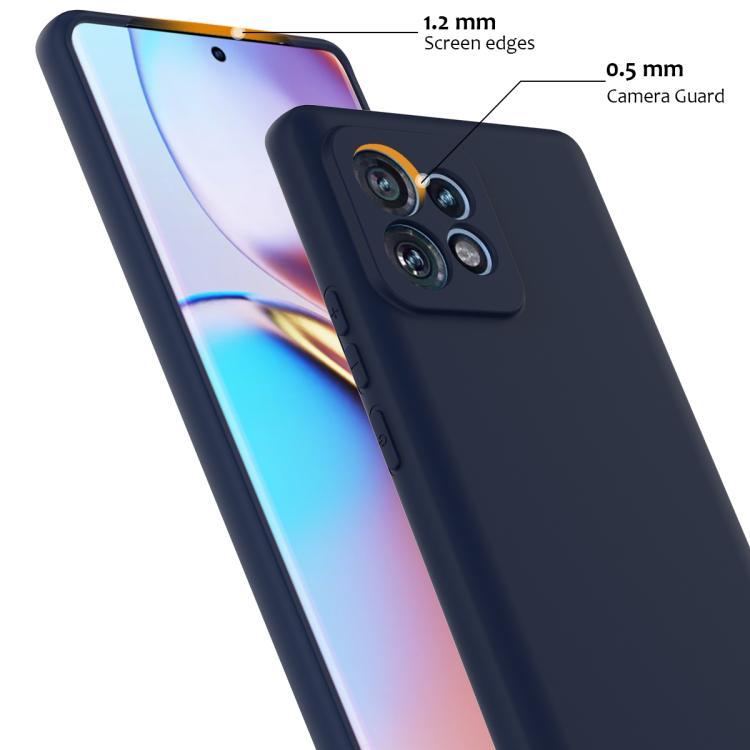 For Motorola Edge 40 Pro 5G Shockproof Silicone Magsafe Phone Case(Navy Blue) - free shipping - PMC TechLife - Order now!