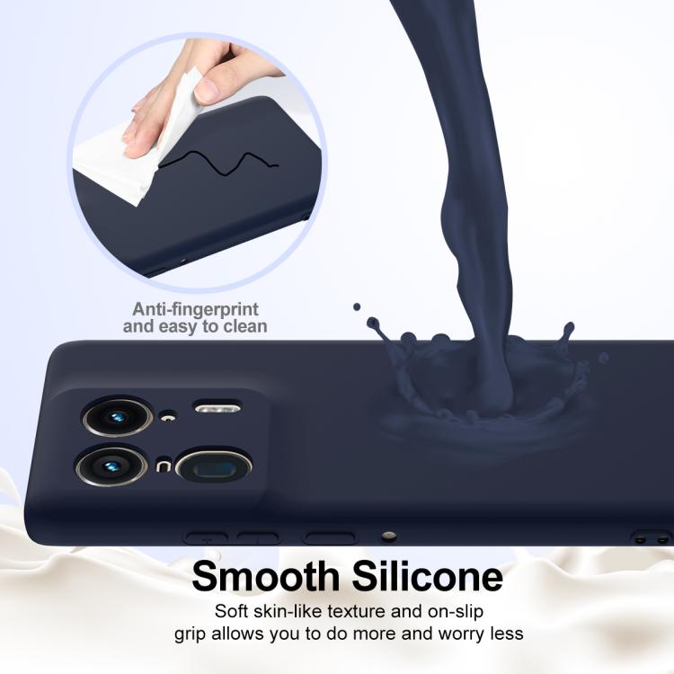 For Motorola Moto X50 Ultra Shockproof Silicone Magsafe Phone Case(Navy Blue) - free shipping - PMC TechLife - Order now!