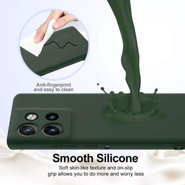 For Motorola Edge 50 Neo / Moto S50 Shockproof Silicone Magsafe Phone Case(Dark Green) - free shipping - PMC TechLife - Order now!