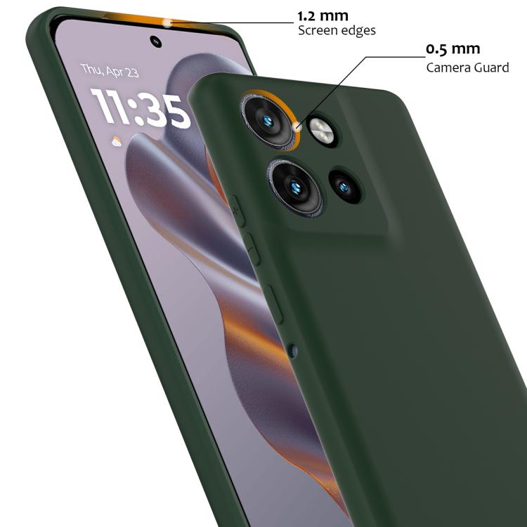 For Motorola Edge 50 Neo / Moto S50 Shockproof Silicone Magsafe Phone Case(Dark Green) - free shipping - PMC TechLife - Order now!