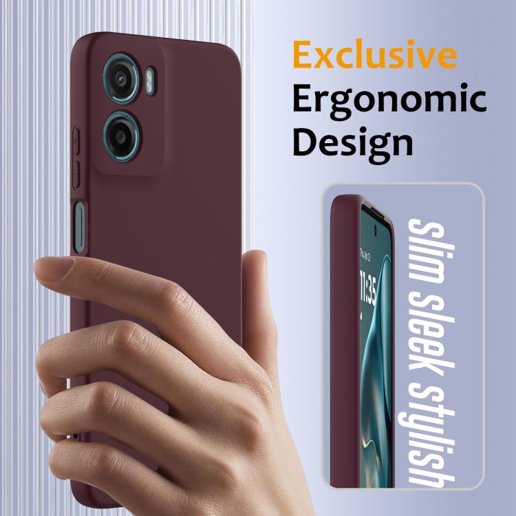 For Motorola Moto G05 / E15 Shockproof Silicone Magsafe Phone Case(Plum Color) - free shipping - PMC TechLife - Order now!