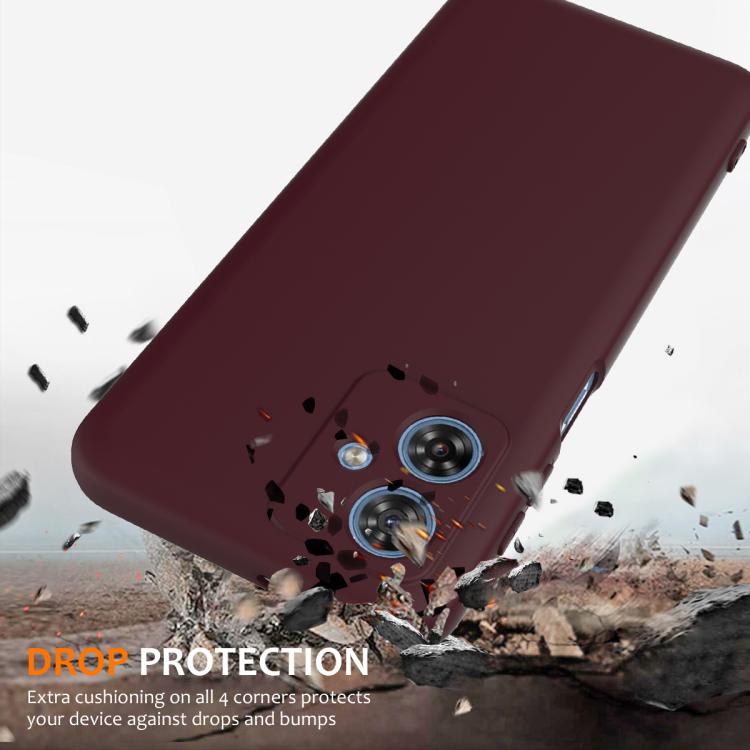 For Motorola Moto G54 / G54 Power Shockproof Silicone Magsafe Phone Case(Plum Color) - free shipping - PMC TechLife - Order now!