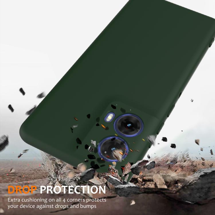 For Motorola Moto G24 4G Shockproof Silicone Magsafe Phone Case(Dark Green) - free shipping - PMC TechLife - Order now!
