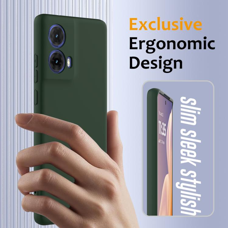 For Motorola Moto G24 4G Shockproof Silicone Magsafe Phone Case(Dark Green) - free shipping - PMC TechLife - Order now!
