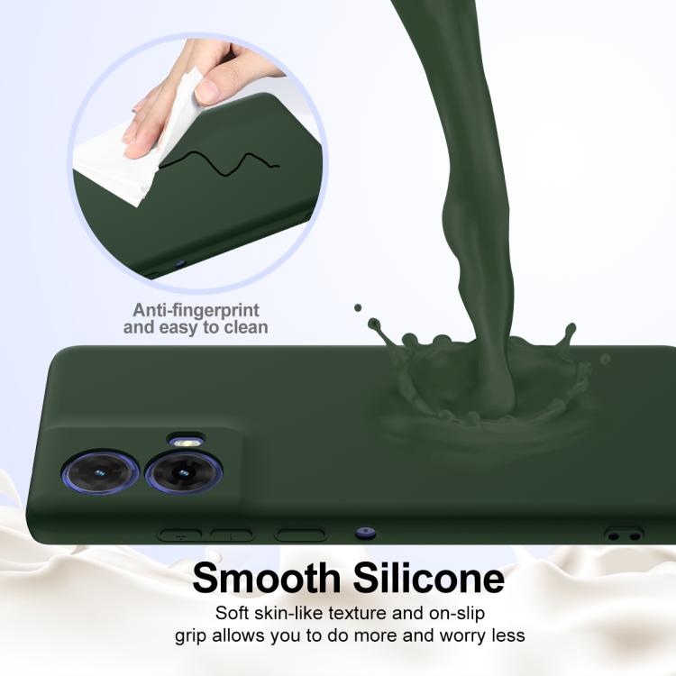 For Motorola Moto G24 4G Shockproof Silicone Magsafe Phone Case(Dark Green) - free shipping - PMC TechLife - Order now!
