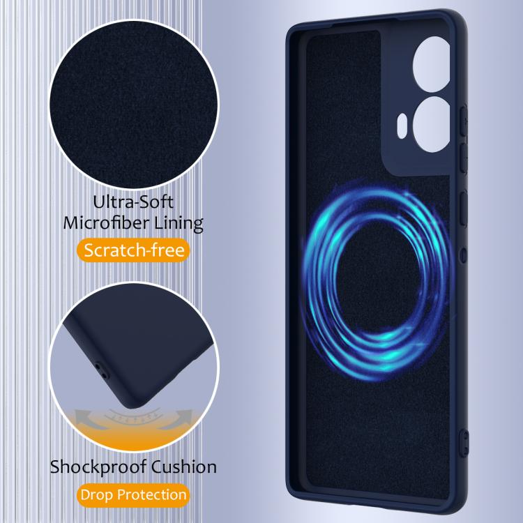 For Motorola Moto G24 Power Shockproof Silicone Magsafe Phone Case(Navy Blue) - free shipping - PMC TechLife - Order now!