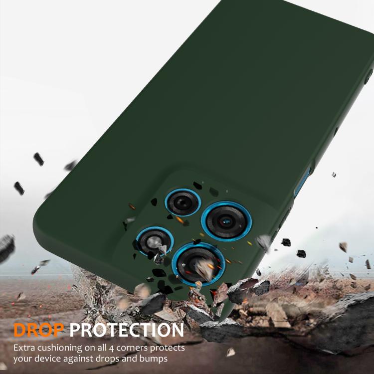 For Motorola Moto G Play 2025 Shockproof Silicone Magsafe Phone Case(Dark Green) - free shipping - PMC TechLife - Order now!