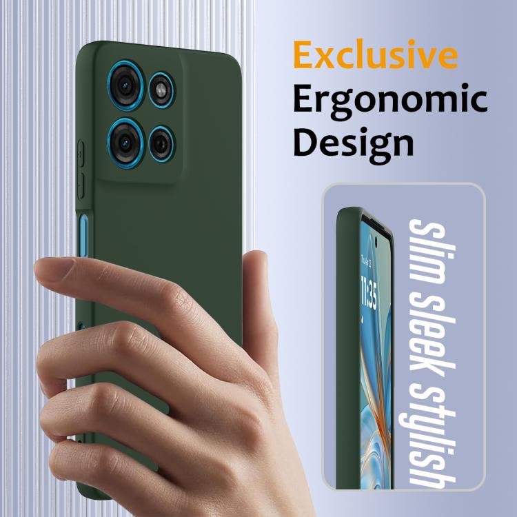 For Motorola Moto G Play 2025 Shockproof Silicone Magsafe Phone Case(Dark Green) - free shipping - PMC TechLife - Order now!