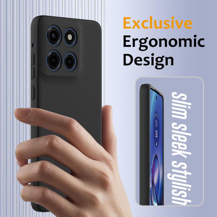 For Motorola Moto G Stylus 5G 2025 Shockproof Silicone Magsafe Phone Case(Black) - free shipping - PMC TechLife - Order now!