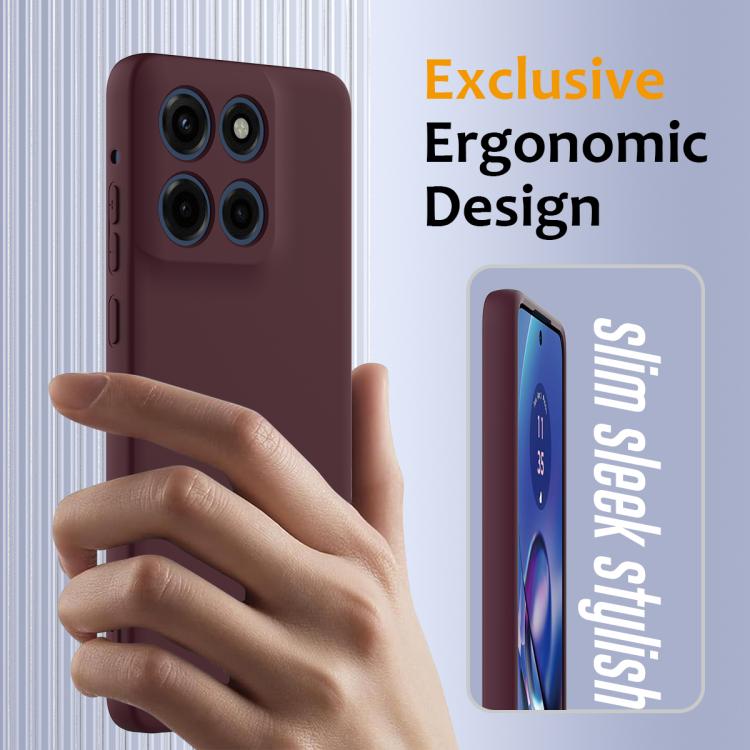 For Motorola Moto G Stylus 5G 2025 Shockproof Silicone Magsafe Phone Case(Plum Color) - free shipping - PMC TechLife - Order now!