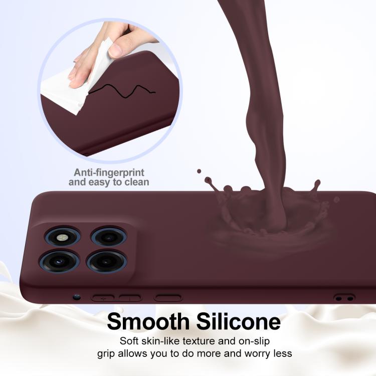 For Motorola Moto G Stylus 5G 2025 Shockproof Silicone Magsafe Phone Case(Plum Color) - free shipping - PMC TechLife - Order now!