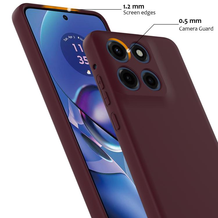 For Motorola Moto G Stylus 5G 2025 Shockproof Silicone Magsafe Phone Case(Plum Color) - free shipping - PMC TechLife - Order now!