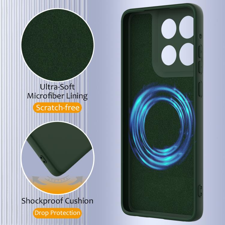 For Motorola Moto G Stylus 5G 2025 Shockproof Silicone Magsafe Phone Case(Dark Green) - free shipping - PMC TechLife - Order now!