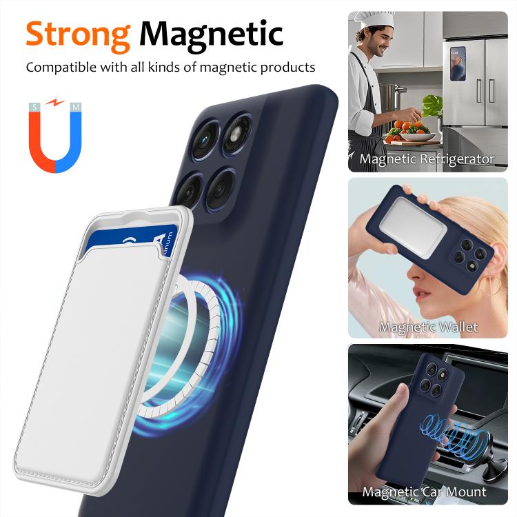 For Motorola Edge 60 / 60s / 60 Fusion Shockproof Silicone Magsafe Phone Case(Navy Blue) - free shipping - PMC TechLife - Order now!