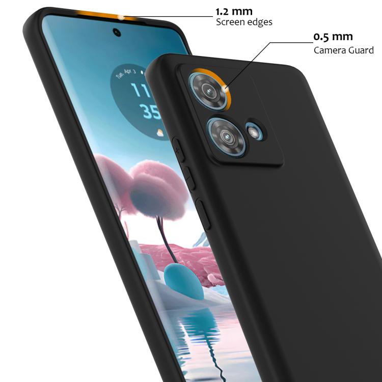 For Motorola Moto G84 Shockproof Silicone Magsafe Phone Case(Black) - free shipping - PMC TechLife - Order now!