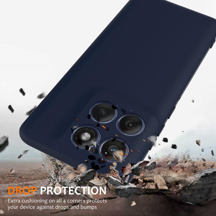 For Motorola Edge 2025 5G Shockproof Silicone Magsafe Phone Case(Navy Blue) - free shipping - PMC TechLife - Order now!