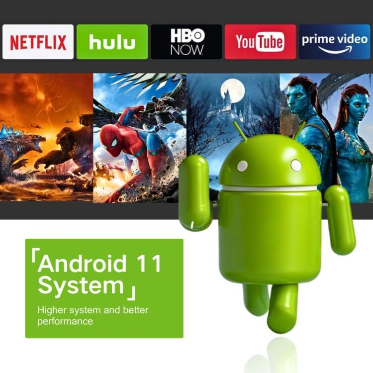 A10 Plus 1280 x 720P 200ANSI Amlogic H713 CPU Android 11.0 Smart Projector, EU Plug(Metal Grey) - LED Projector by PMC TechLife | Online Shopping South Africa | PMC TechLife | Buy Now Pay Later Mobicred