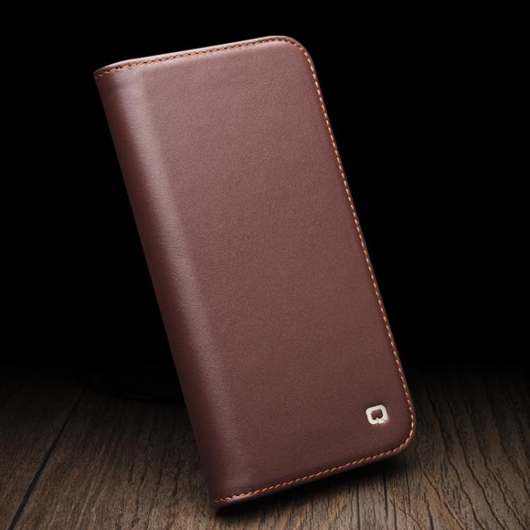 For iPhone 16e QIALINO Classic Gen2 Genuine Leather Phone Case(Black) - free shipping - PMc TechLife - Order now!