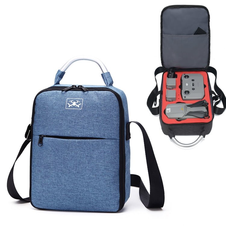 For DJI Mavic Air 2 Portable Oxford Cloth Shoulder Storage Bag Protective Box(Blue Red) - Carry Cases & Bags by PMC TechLife | Online Shopping South Africa | PMC TechLife | Buy Now Pay Later Mobicred