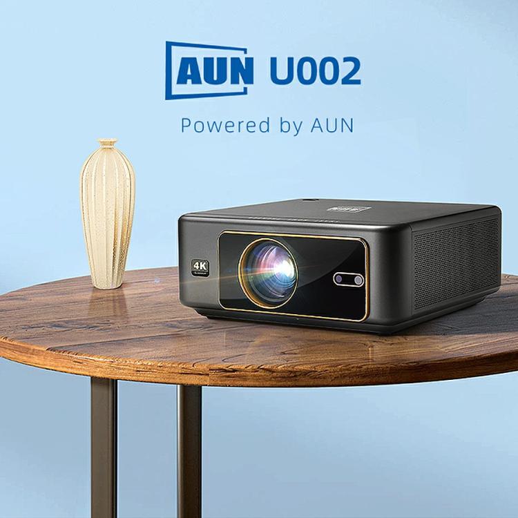 AUN U002 1920x1080P 970ANSI Android 12 Home Theater Smart Projector, AU Plug(Dark Grey) - free shipping - PMc TechLife - Order now!